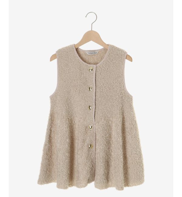  「TORRAZZO DONNA別注バタフライヤーンベスト」|ベスト・ジレ|