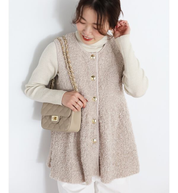  「TORRAZZO DONNA別注バタフライヤーンベスト」|ベスト・ジレ|