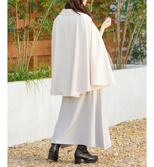 MAJESTICLEGON「2wayケープデザイントレンチ」|トレンチコート|