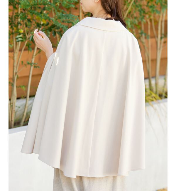 MAJESTICLEGON「2wayケープデザイントレンチ」|トレンチコート|