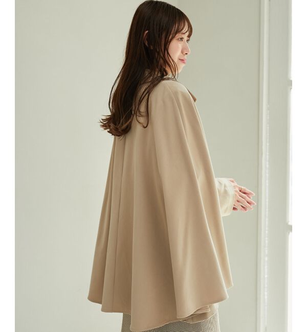 MAJESTICLEGON「2wayケープデザイントレンチ」|トレンチコート|
