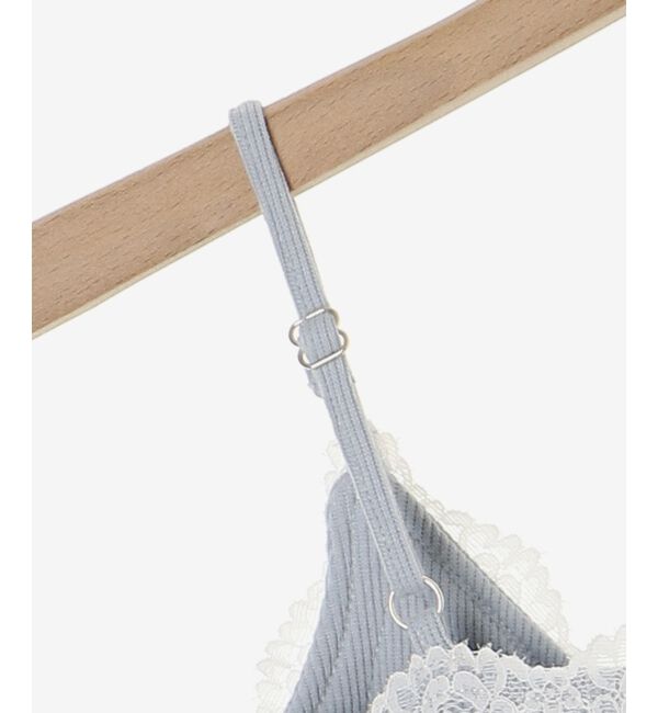 MAJESTICLEGON「カップ付きレーストリムキャミソール」|キャミソール|