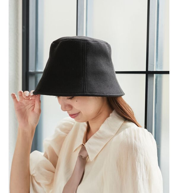 MAJESTICLEGON「クラシカルバケットハット」|ハット|ブラック