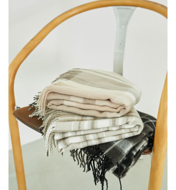 MAJESTICLEGON「アソートチェックマフラー」|マフラー|