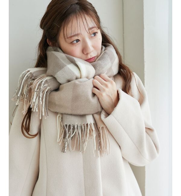 MAJESTICLEGON「アソートチェックマフラー」|マフラー|