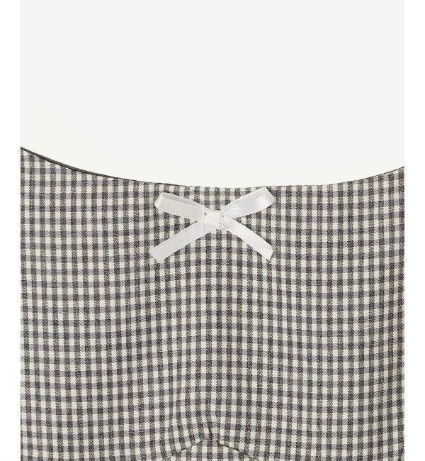 MAJESTICLEGON「フロントリボンミニキャミワンピース」|ワンピース|