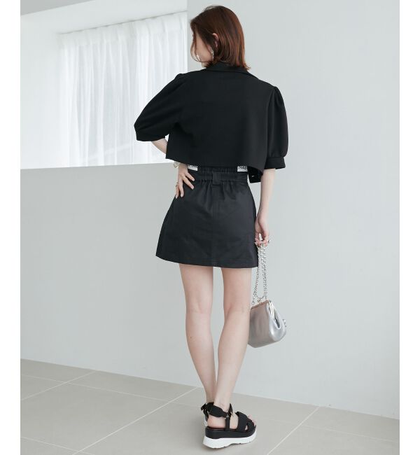MAJESTICLEGON「ウエストロゴカーゴミニスカパン」|スカート|