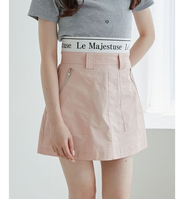 MAJESTICLEGON「ウエストロゴカーゴミニスカパン」|スカート|