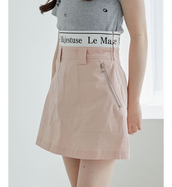 MAJESTICLEGON「ウエストロゴカーゴミニスカパン」|スカート|