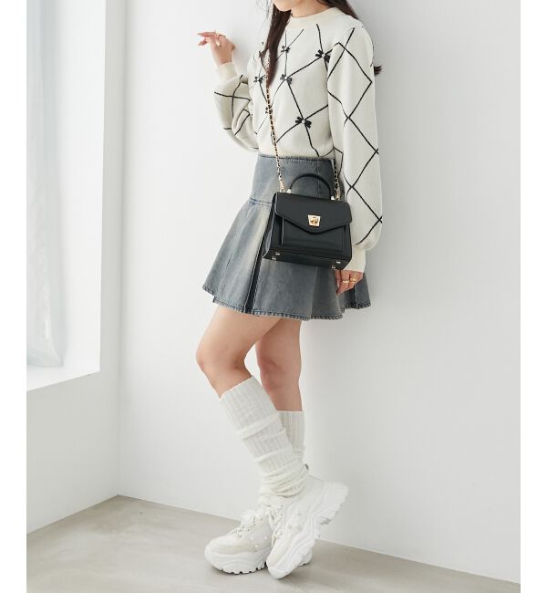 MAJESTICLEGON「2WAYデコリボンスニーカー」|スニーカー|