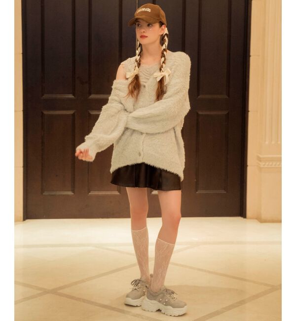 MAJESTICLEGON「2WAYデコリボンスニーカー」|スニーカー|