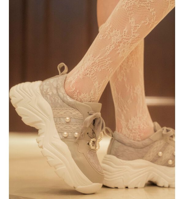 MAJESTICLEGON「2WAYデコリボンスニーカー」|スニーカー|