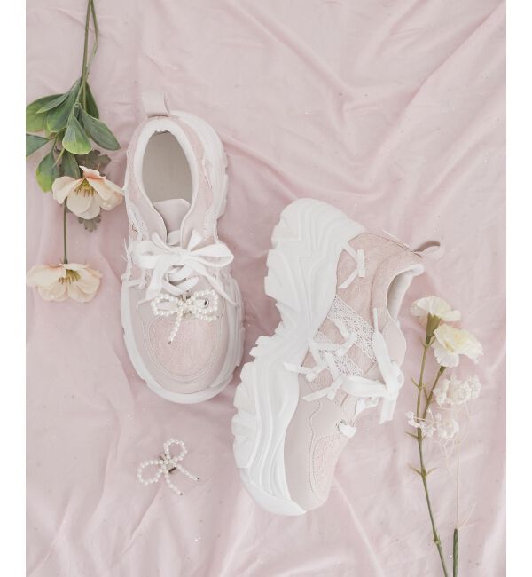 MAJESTICLEGON「2WAYデコリボンスニーカー」|スニーカー|