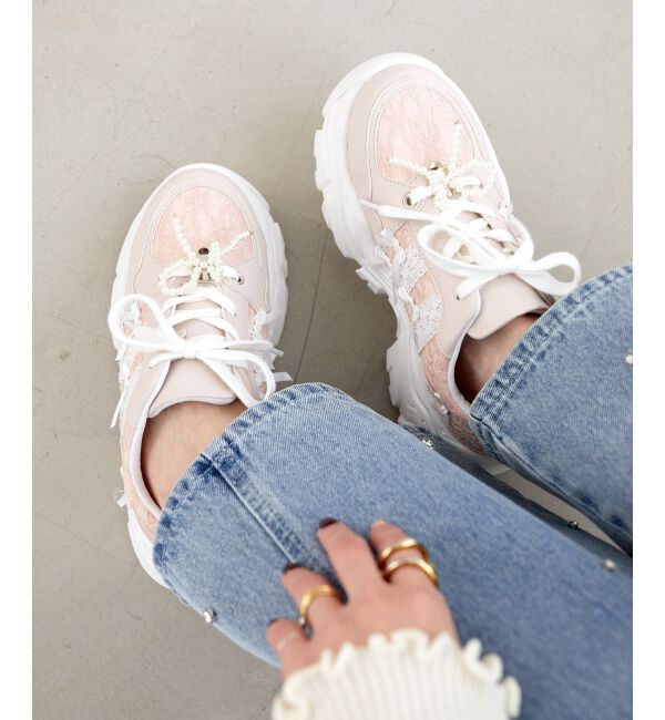 MAJESTICLEGON「2WAYデコリボンスニーカー」|スニーカー|