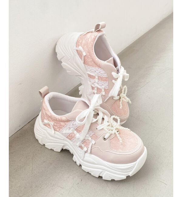 MAJESTICLEGON「2WAYデコリボンスニーカー」|スニーカー|