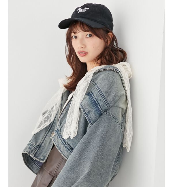 MAJESTICLEGON「肩リボンリブトップス」|Tシャツ・カットソー|