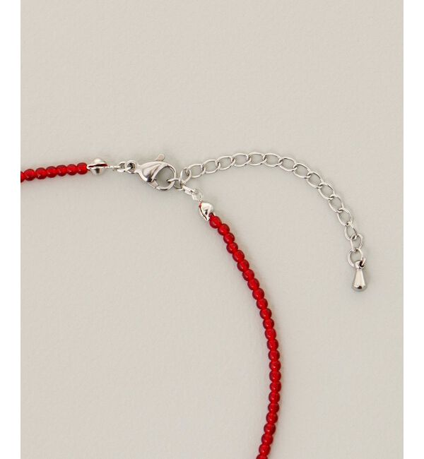 MAJESTICLEGON「モチーフビーズネックレス」|ネックレス|