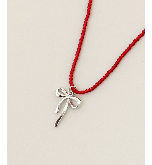 MAJESTICLEGON「モチーフビーズネックレス」|ネックレス|