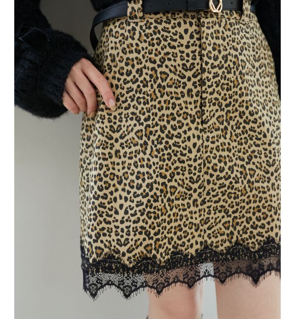 MAJESTICLEGON「細ベルトミニスカパン」|スカート|