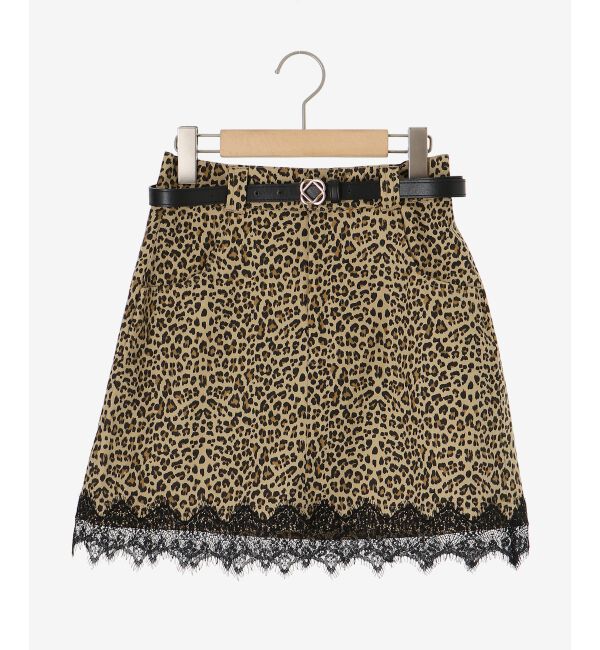 MAJESTICLEGON「細ベルトミニスカパン」|スカート|