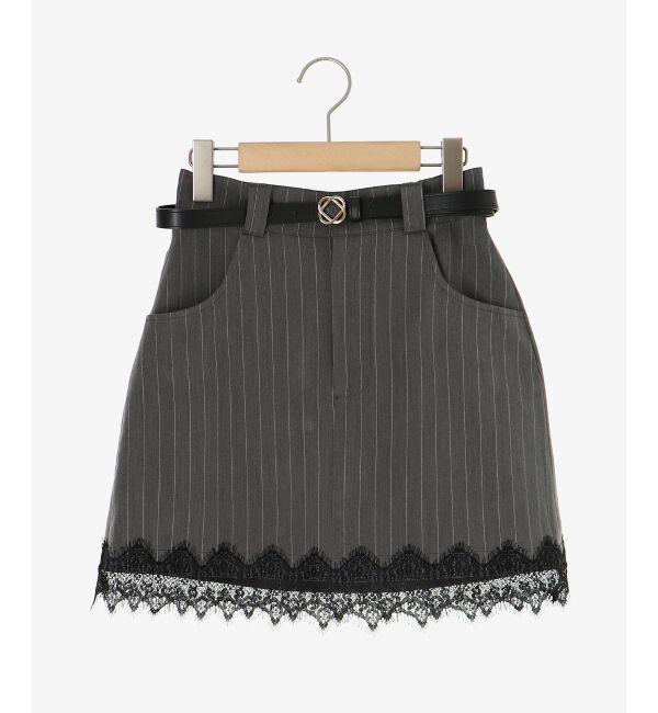 MAJESTICLEGON「細ベルトミニスカパン」|スカート|