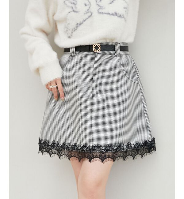 MAJESTICLEGON「細ベルトミニスカパン」|スカート|