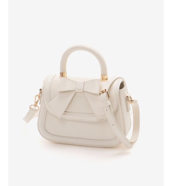 MAJESTICLEGON「クラシックリボンバッグ」|ハンドバッグ|