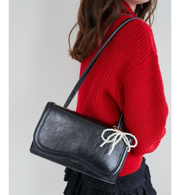  「チャームセットワンハンドルバッグ」|ハンドバッグ|