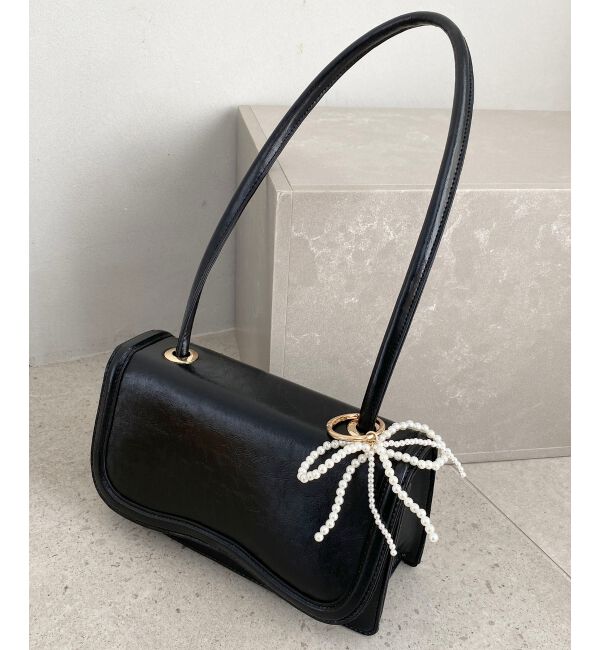  「チャームセットワンハンドルバッグ」|ハンドバッグ|