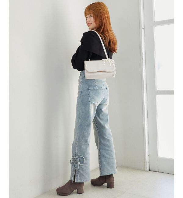  「チャームセットワンハンドルバッグ」|ハンドバッグ|