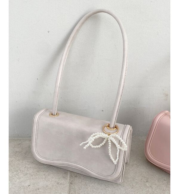  「チャームセットワンハンドルバッグ」|ハンドバッグ|