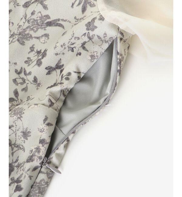 MAJESTICLEGON「フリルリボン肩あきワンピース」|ワンピース|