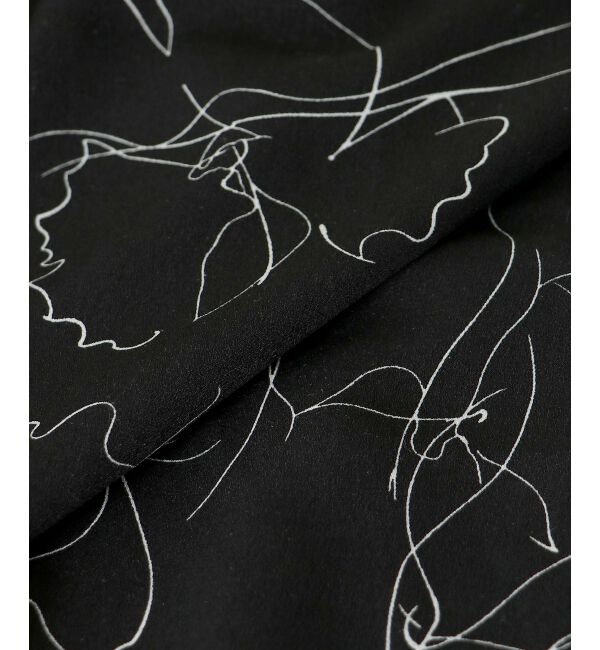 MAJESTICLEGON「フリルリボン肩あきワンピース」|ワンピース|