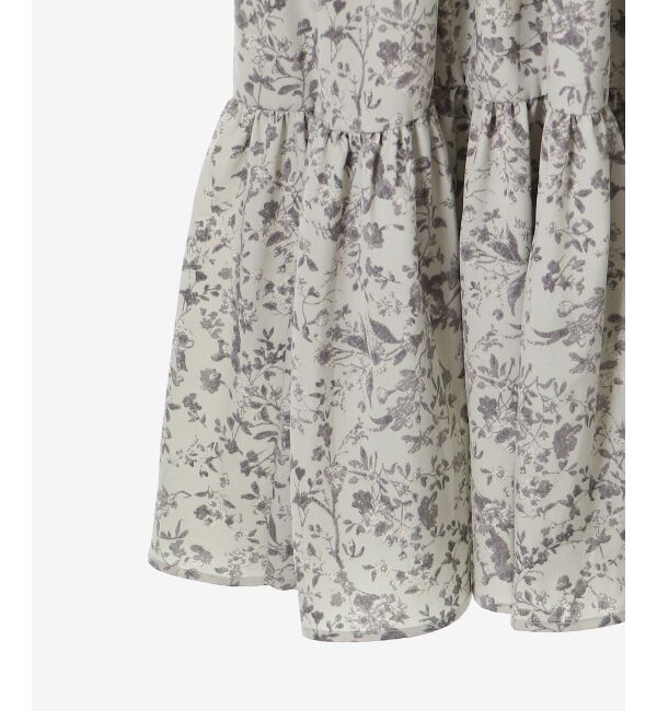 MAJESTICLEGON「フリルリボン肩あきワンピース」|ワンピース|