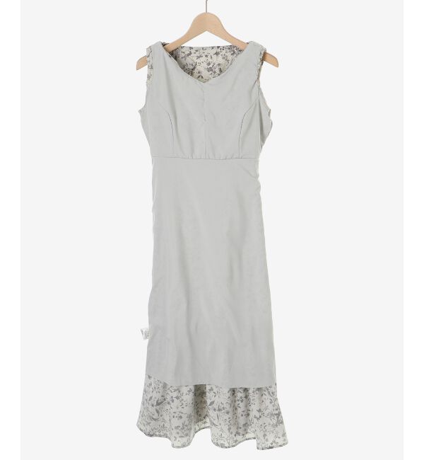 MAJESTICLEGON「フリルリボン肩あきワンピース」|ワンピース|