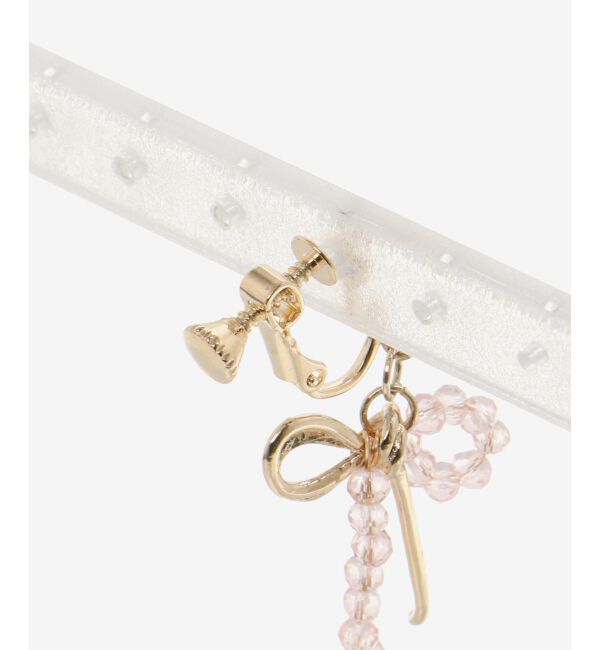  「ビーズモチーフイヤリング」|イヤリング|