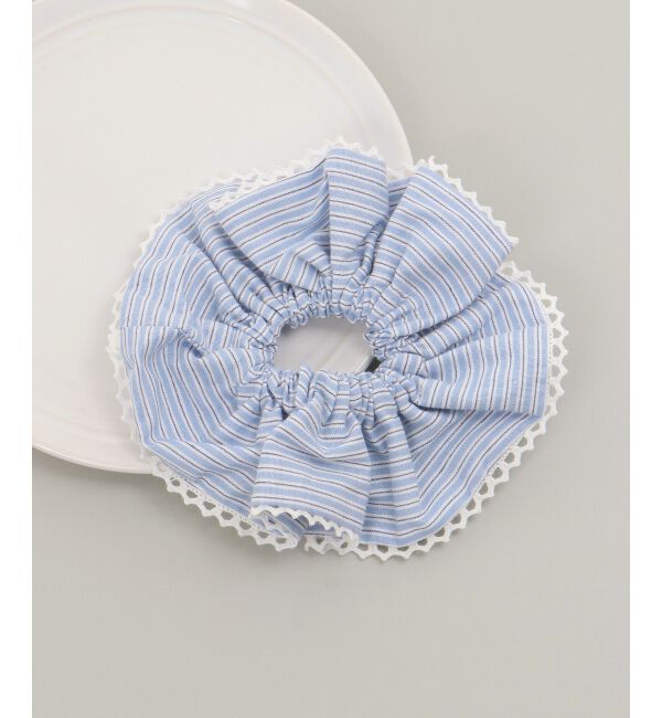  「ストライプシュシュ」|ヘアゴム・シュシュ|