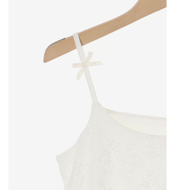  「ペプラムキャミ&times;カーデセット」|カーディガン|