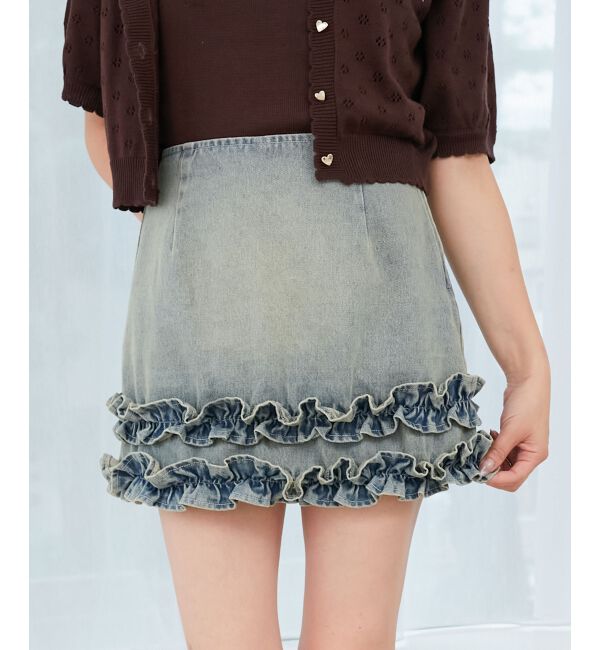  「ホイップフリルスカパン」|スカート|