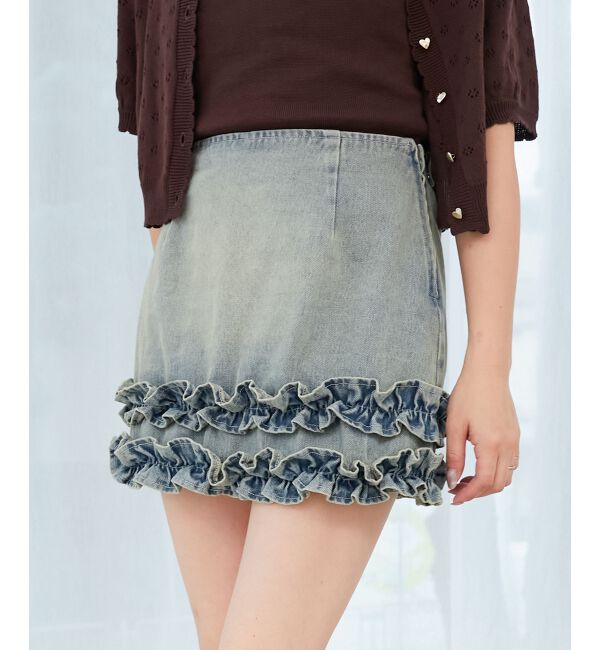  「ホイップフリルスカパン」|スカート|