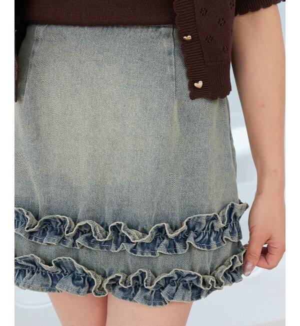  「ホイップフリルスカパン」|スカート|