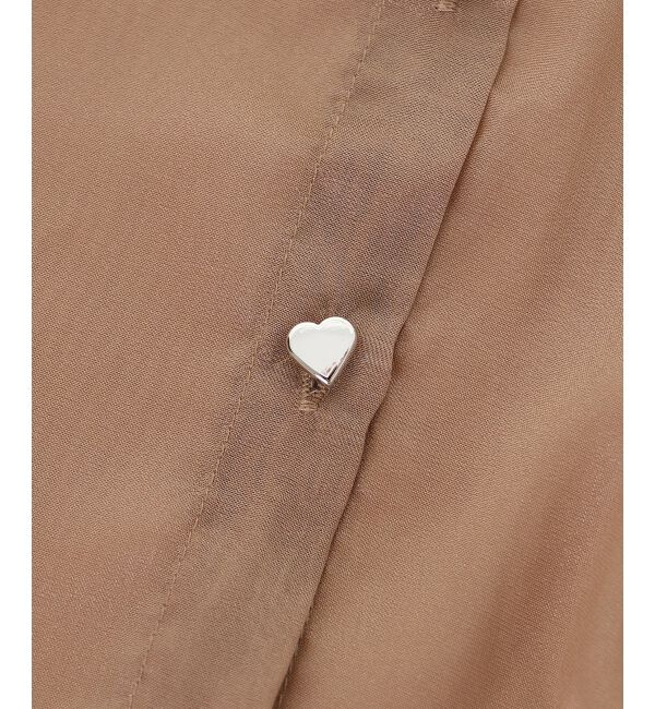  「インナー付きドロストシアーブラウス」|シャツ・ブラウス|