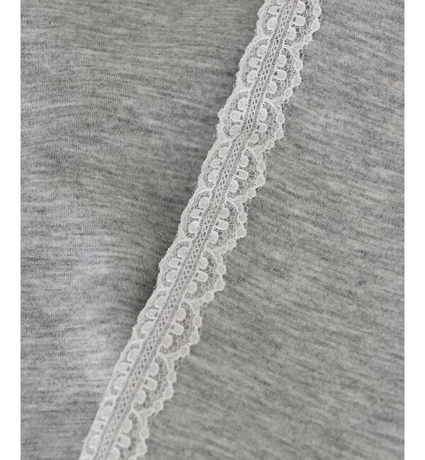  「◎レースリボンラインパーカー」|パーカー|