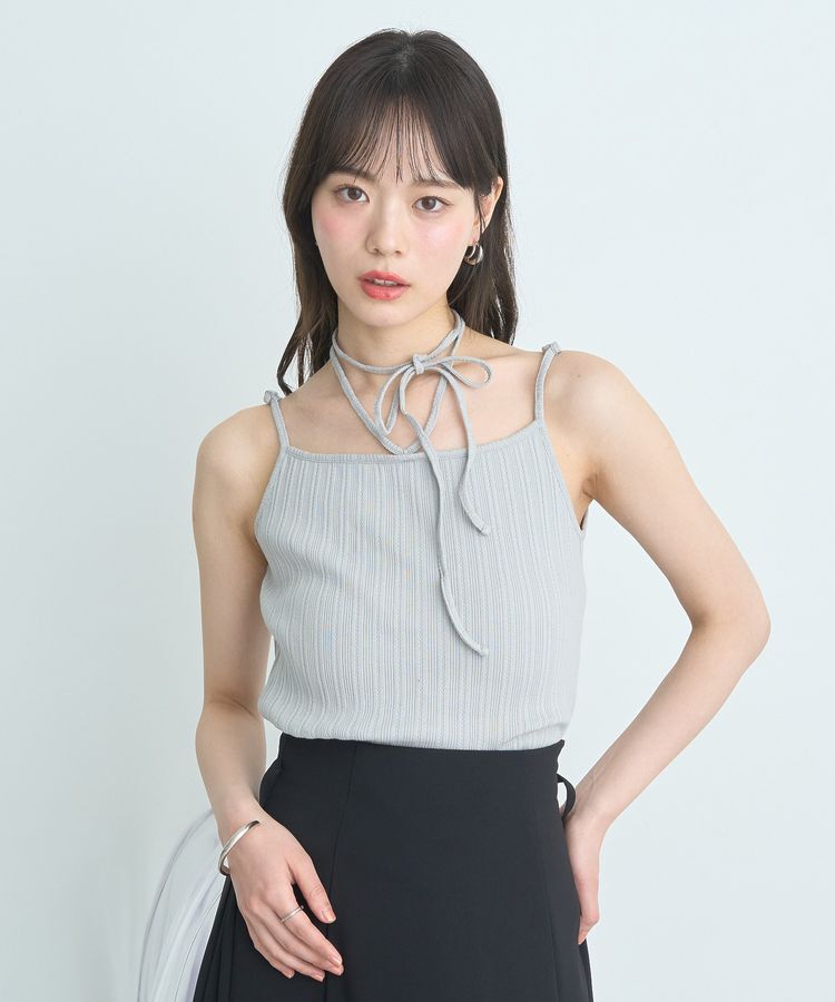 earth music&ecology「コード付きキャミソール」|キャミソール|