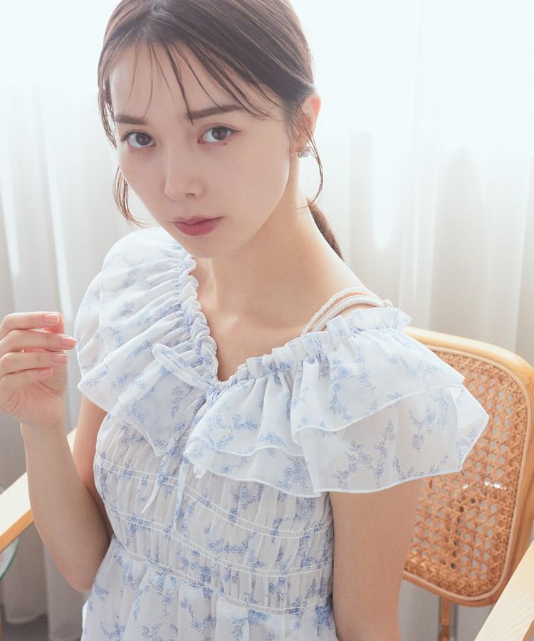 earth music&ecology「パールストラップキャミソール」|キャミソール|