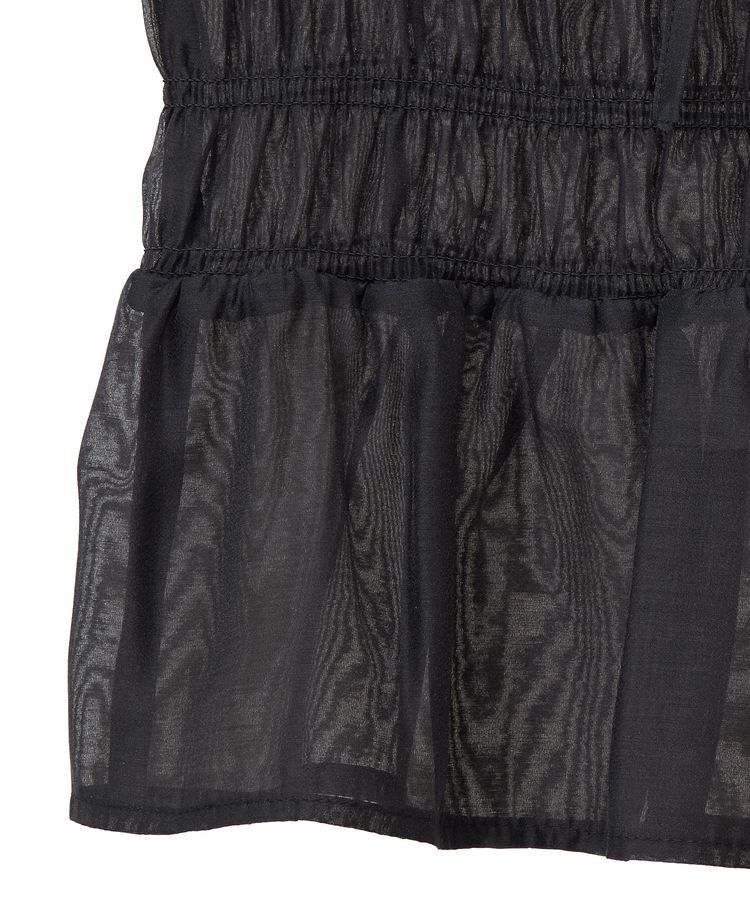 earth music&ecology「ダブルフリルノースリブラウス」|シャツ・ブラウス|