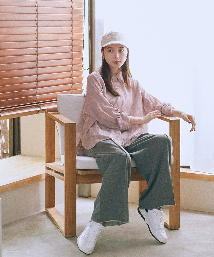 earth music&ecology「シャドーチェックシャツ」|シャツ・ブラウス|