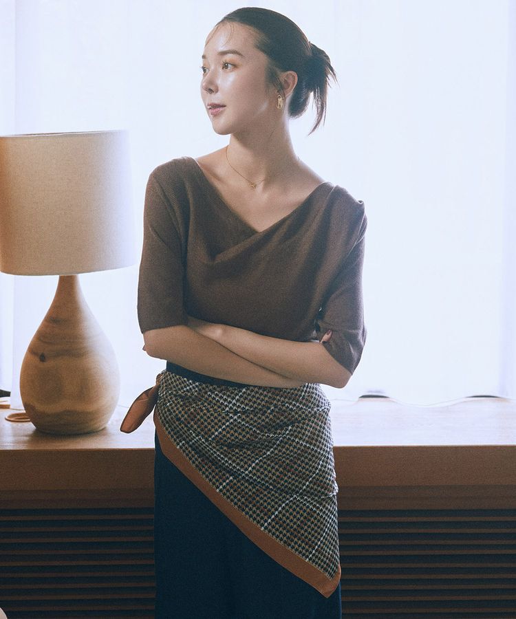 earth music&ecology「大判スカーフ」|バンダナ・スカーフ|