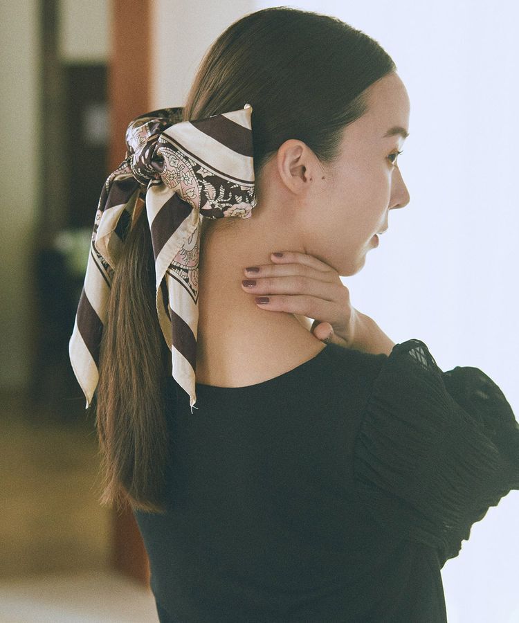 earth music&ecology「大判スカーフ」|バンダナ・スカーフ|