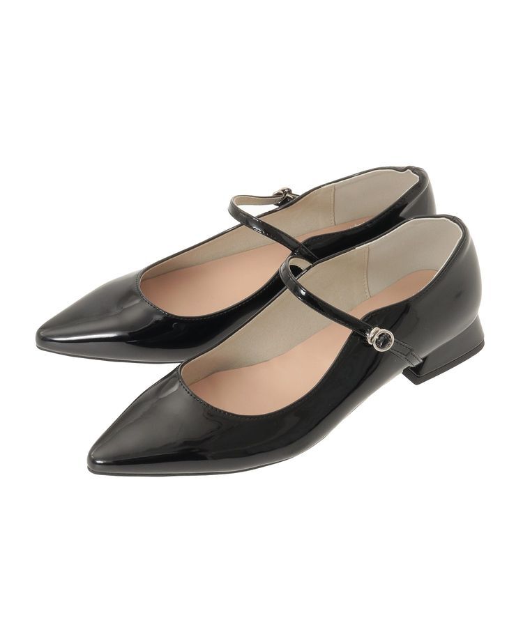 earth music&ecology「ORiental TRaffic エナメルヒールパンプス」|パンプス|